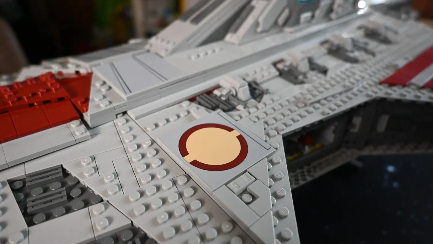 Bild des Lego Star Wars Venator-Class Republic Attack Cruiser.