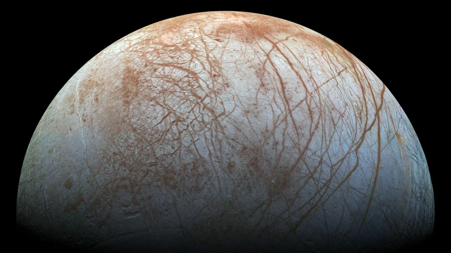 Der Jupitermond Europa ist das nächste Ziel der Juno-Raumsonde.