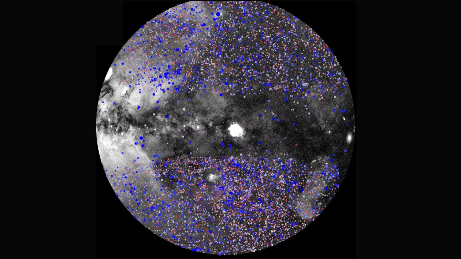 Galaxienhaufen, wie sie von der eROSITA-All-Sky-Durchmusterung gesehen werden