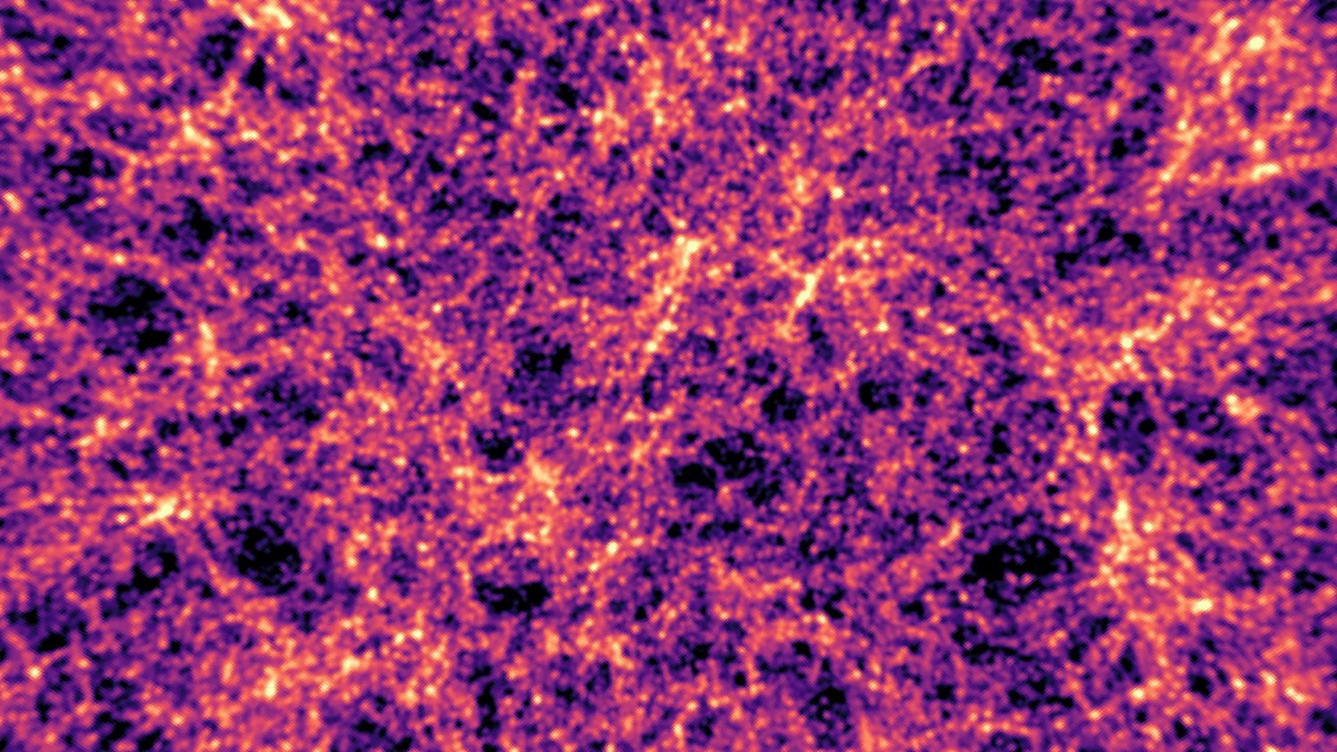 Eine Simulation der dunklen Energie im Universum mithilfe von KI
